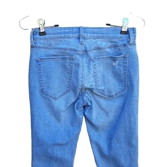 PacSun Womens Jeans Jeggings Stretch Skinny Distressed Light Wash Blue Sz 23 - Picture 7 of 8